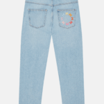EMBROIDERED DENIM