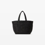 SMALL RAFFIA TOTE BAG