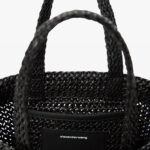 SMALL RAFFIA TOTE BAG