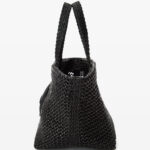 SMALL RAFFIA TOTE BAG