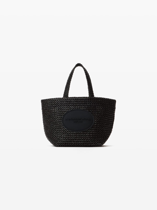 SMALL RAFFIA TOTE BAG