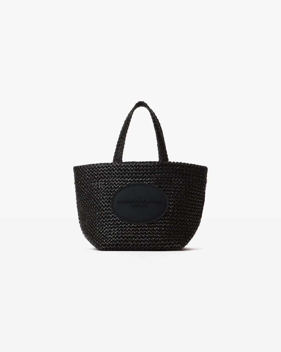 SMALL RAFFIA TOTE BAG