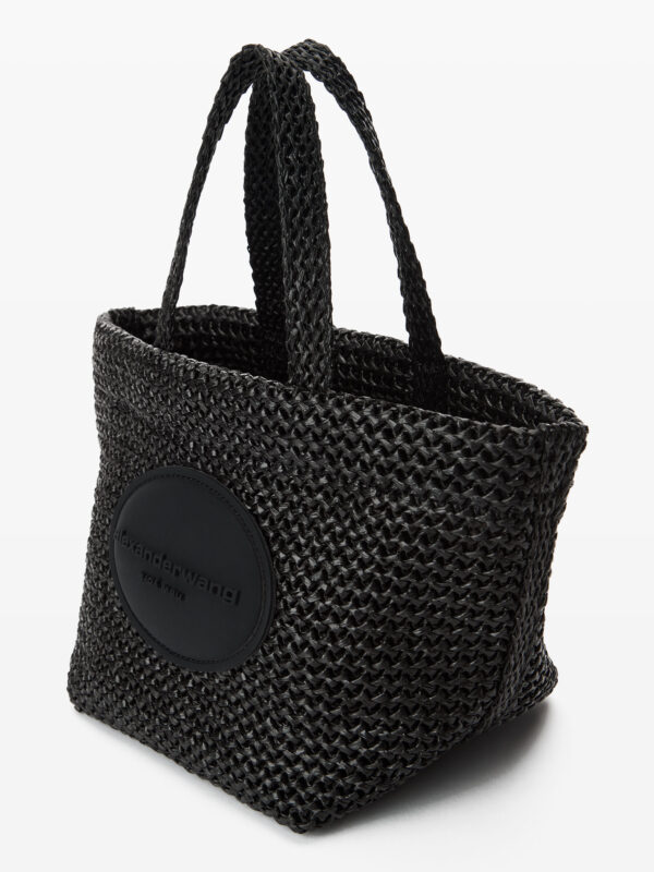 SMALL RAFFIA TOTE BAG
