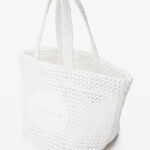 SMALL RAFFIA TOTE BAG