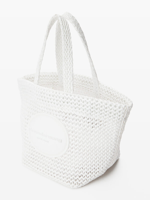 SMALL RAFFIA TOTE BAG