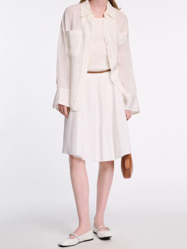 POPLIN POWER SKIRT