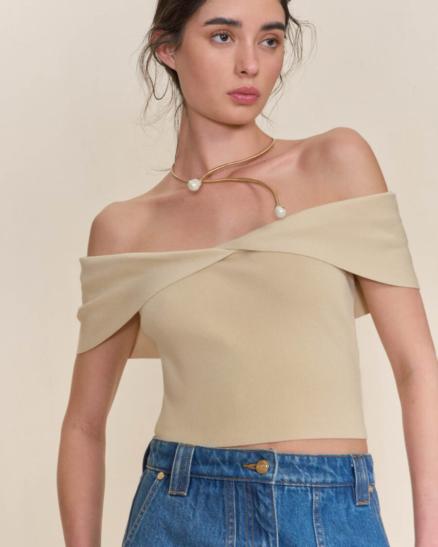 PRESCOTT KNIT TOP