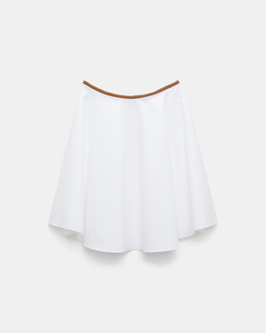 POPLIN POWER SKIRT