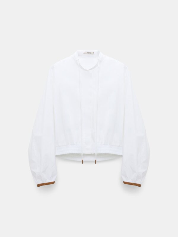 POPLIN POWER BLOUSE