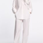 POPLIN POWER BLOUSE