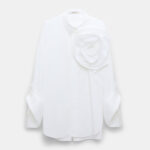 POPLIN POWER BLOUSE