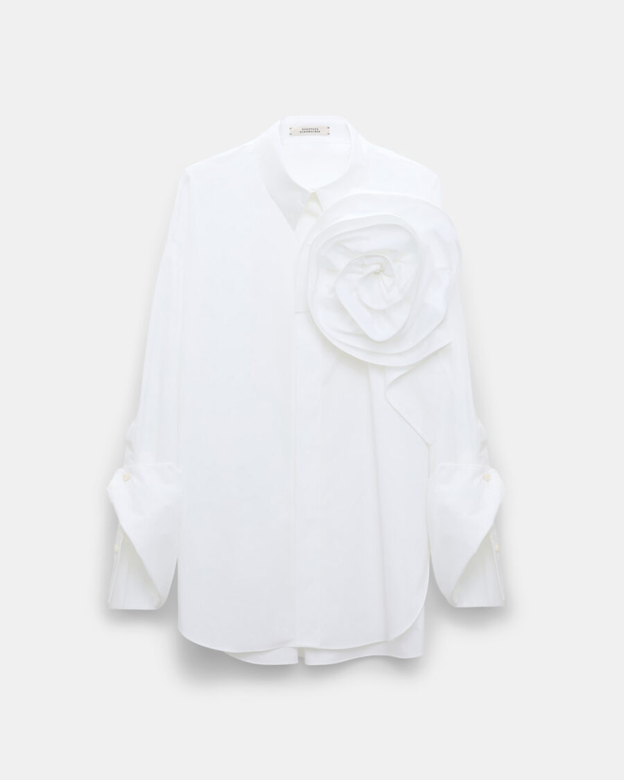 POPLIN POWER BLOUSE