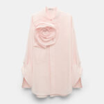 POPLIN POWER BLOUSE