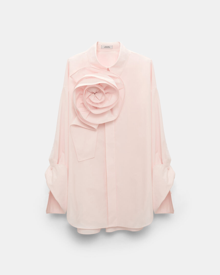 POPLIN POWER BLOUSE