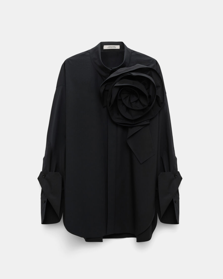 POPLIN POWER BLOUSE
