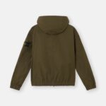 CANVAS ALL WEATHER HOODED JACKET