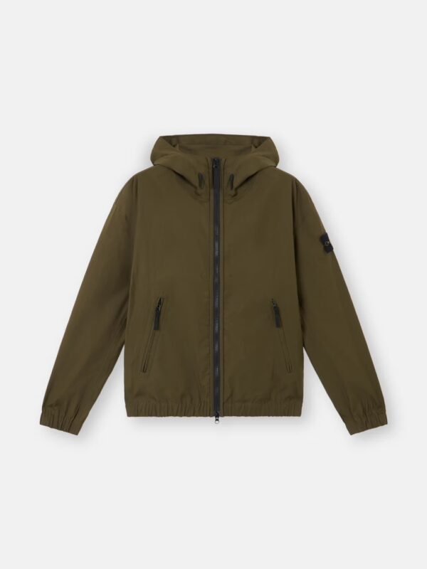 CANVAS ALL WEATHER HOODED JACKET