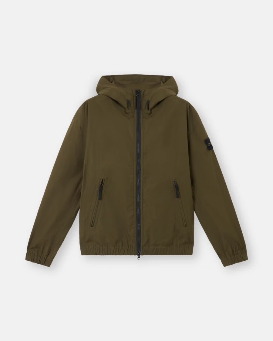CANVAS ALL WEATHER HOODED JACKET