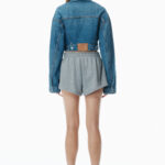 WRAPPED DENIM JACKET