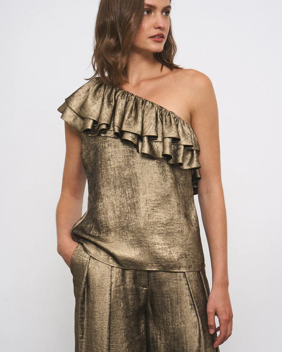 COCO RUFFLES TOP