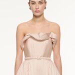 RUFFLE MIDI DRESS