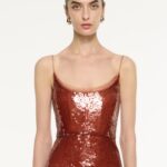 SEQUIN MIDI DRESS