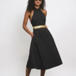 SISSI BELTED DRESS