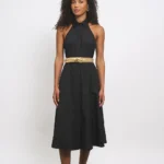 SISSI BELTED DRESS