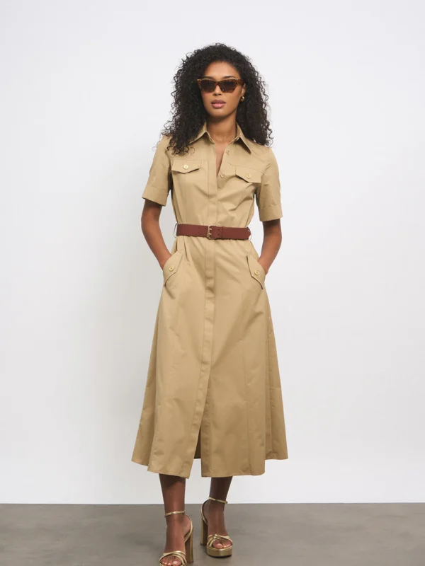 TELMA BELTED DRESS