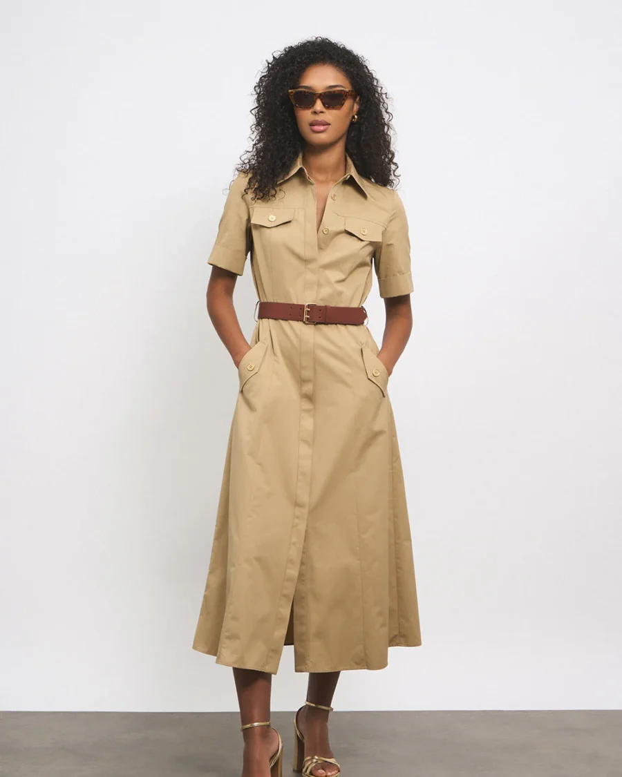 TELMA BELTED DRESS