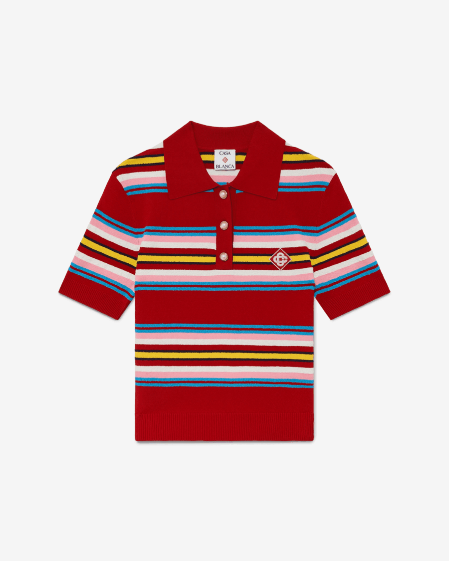 STRIPED POLO