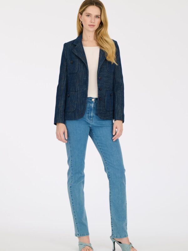 TWEED JEANS BLAZER