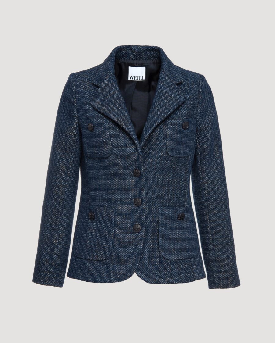 TWEED JEANS BLAZER