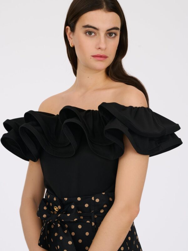 RUFFLE OFF THE SHOULDER TOP
