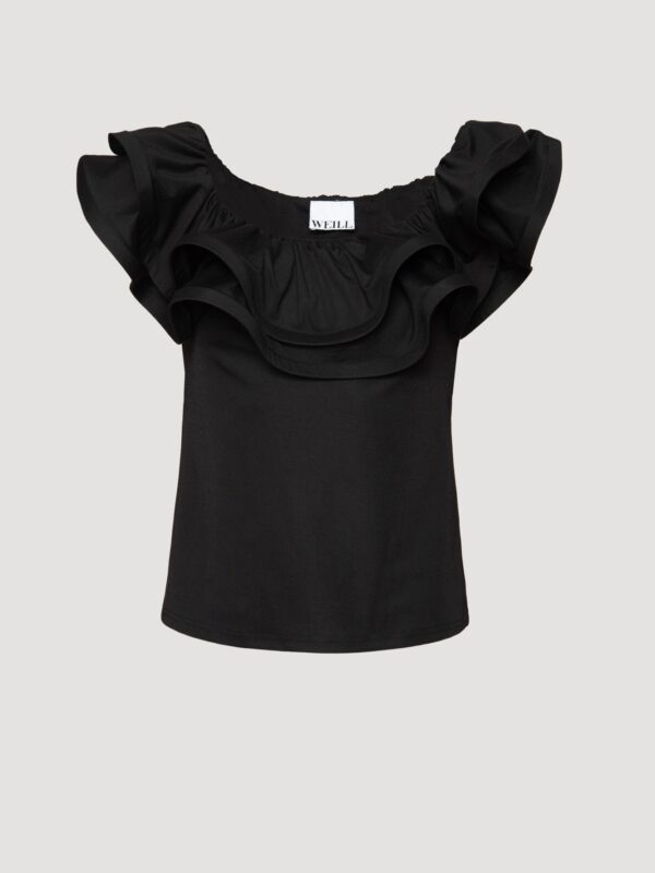 RUFFLE OFF THE SHOULDER TOP