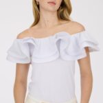 RUFFLE OFF THE SHOULDER TOP