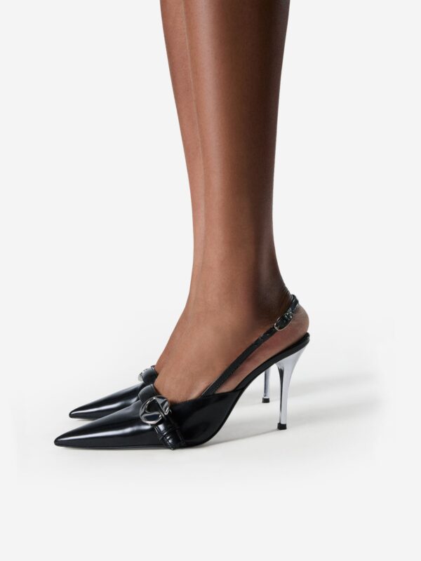 SLINGBACK BELT HEEL