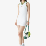 TEXTURED VELOUR DRESS