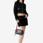 OPEN WEAVE TAILORED SKIRT