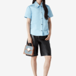 SATIN SHORT SLEEVE SHIRT