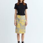 DELTA MIDI SKIRT IN SEQUIN