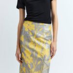 DELTA MIDI SKIRT IN SEQUIN