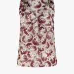 SATIN PRINTED TOP