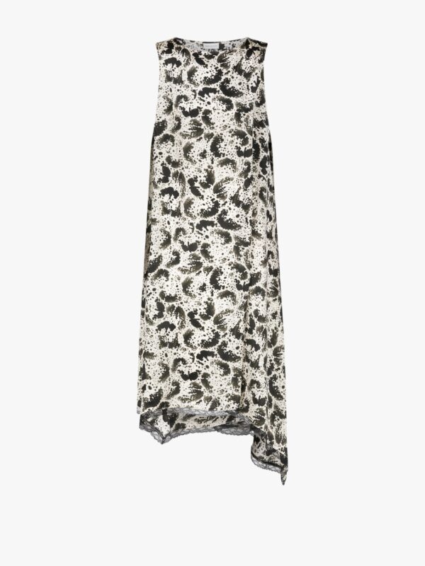 ASYMMETRIC MIDI DRESS