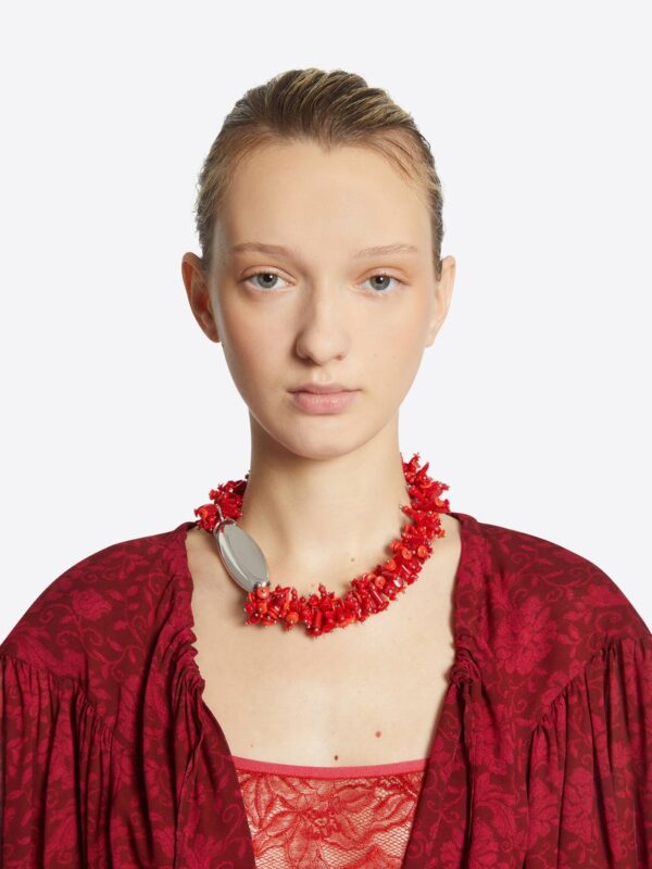EMBROIDERED NECKLACE