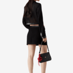 OPEN WEAVE TAILORED SKIRT
