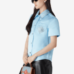 SATIN SHORT SLEEVE SHIRT