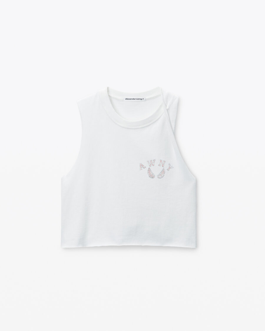 MUSCLE LOGO TANK TOP