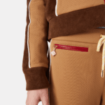 CHENILLE PANELLED TRACK JACKET