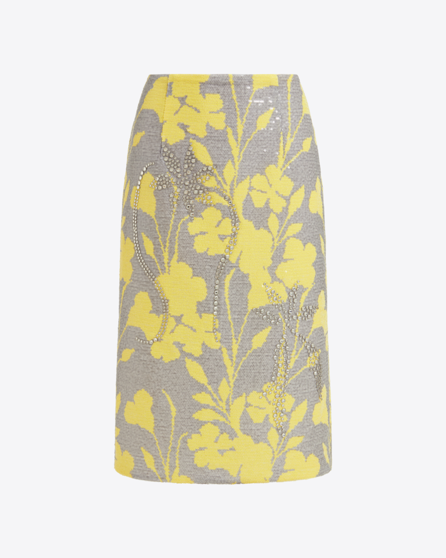 DELTA MIDI SKIRT IN SEQUIN